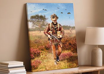 Poster 'Market Garden' | Canvas | 20 x 30 cm
